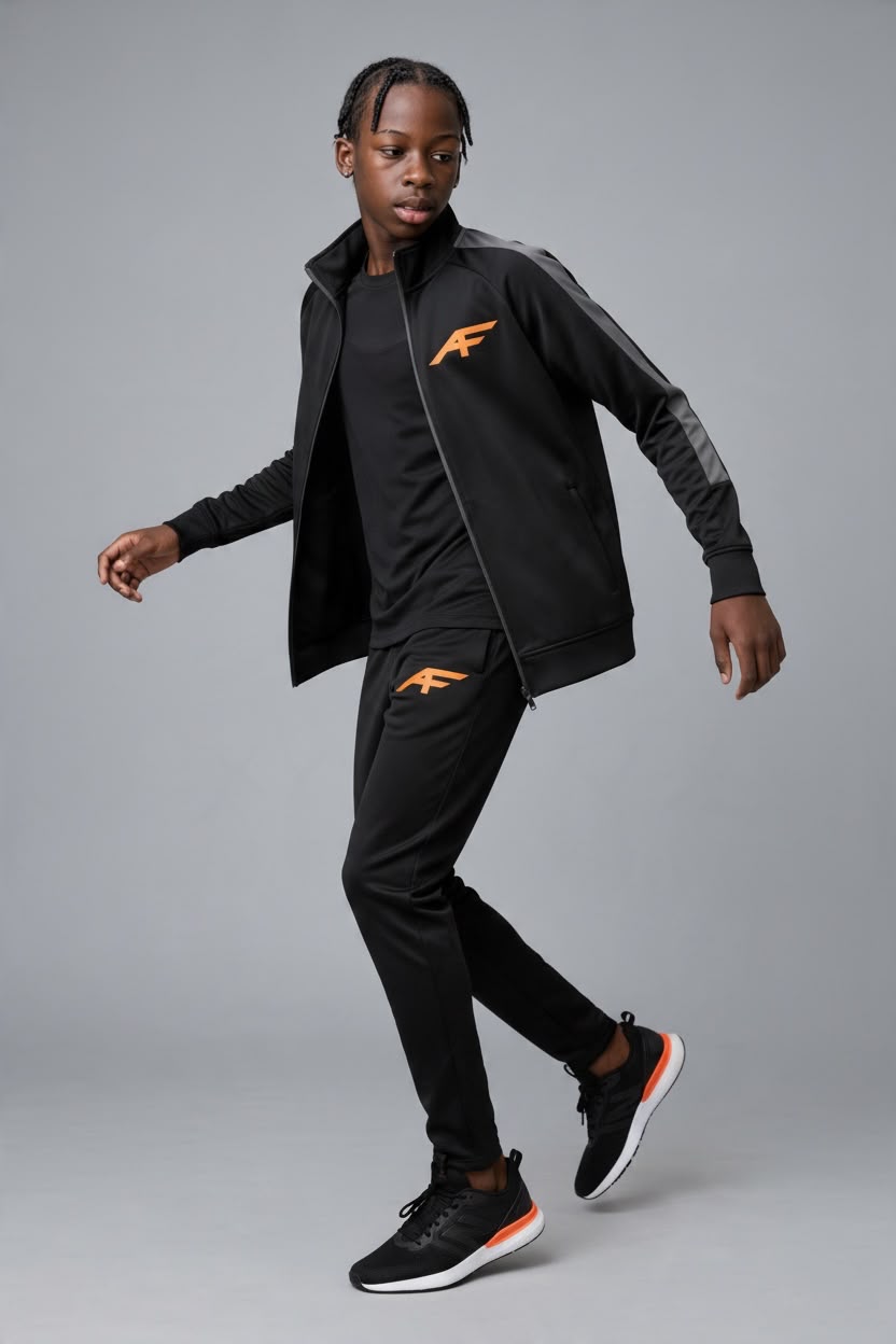 Junior Team Track Pants, Black | AF