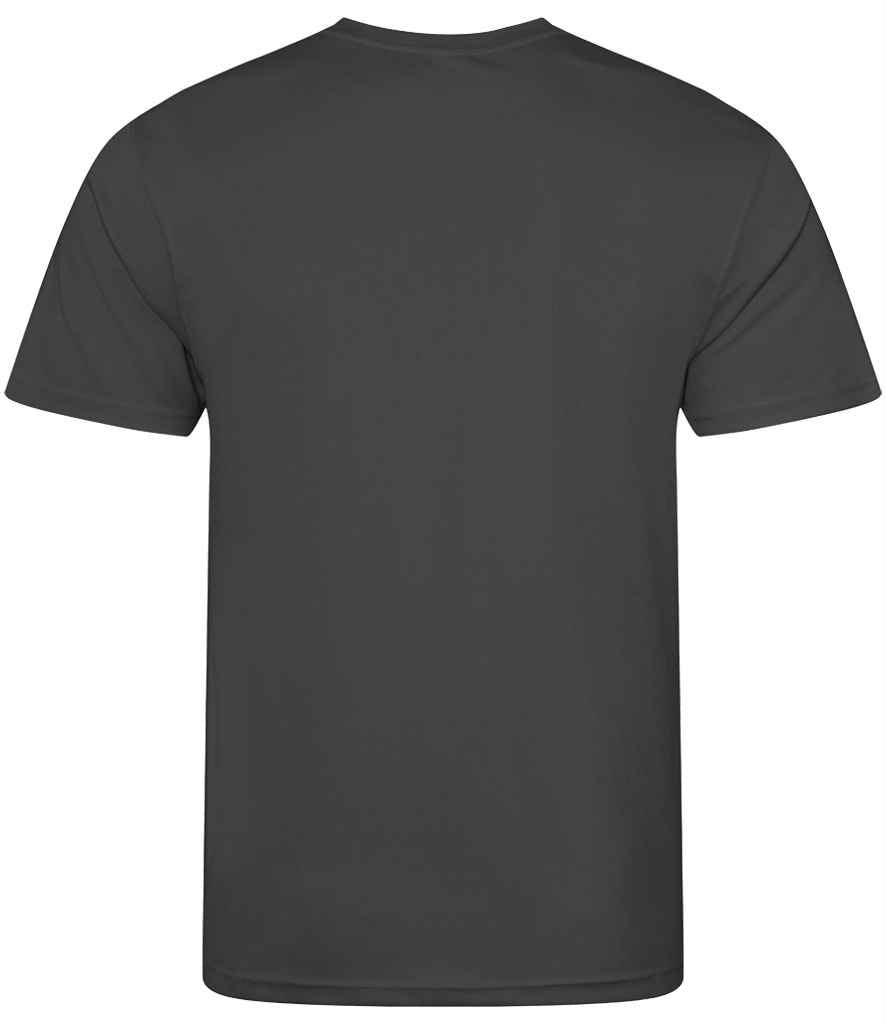 Junior Team Tee, Charcoal | AF (back, depiction)
