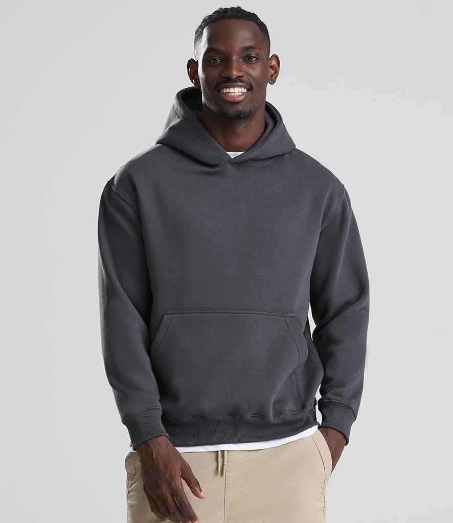 Adult Chunky Hoodie, Charcoal | AF (model, depiction)