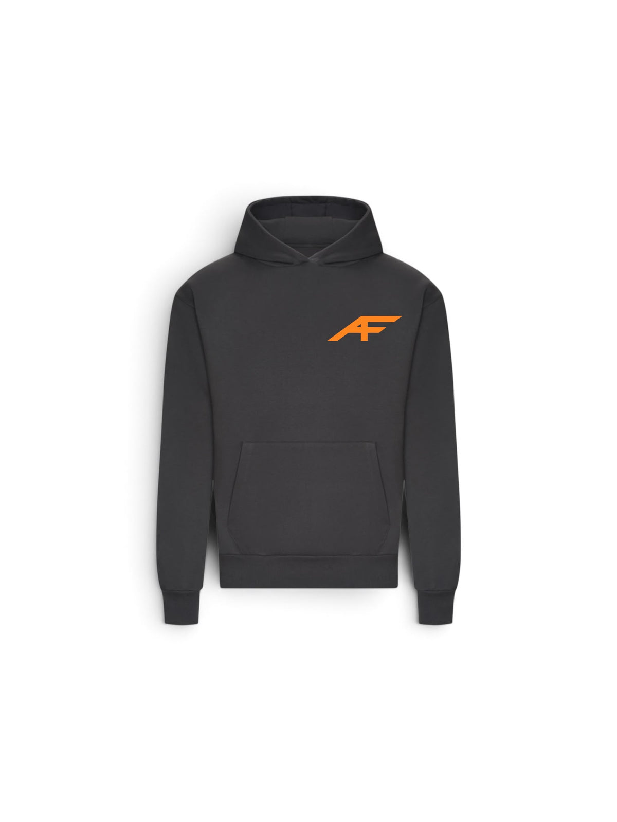 Junior Chunky Hoodie, Charcoal | AF front